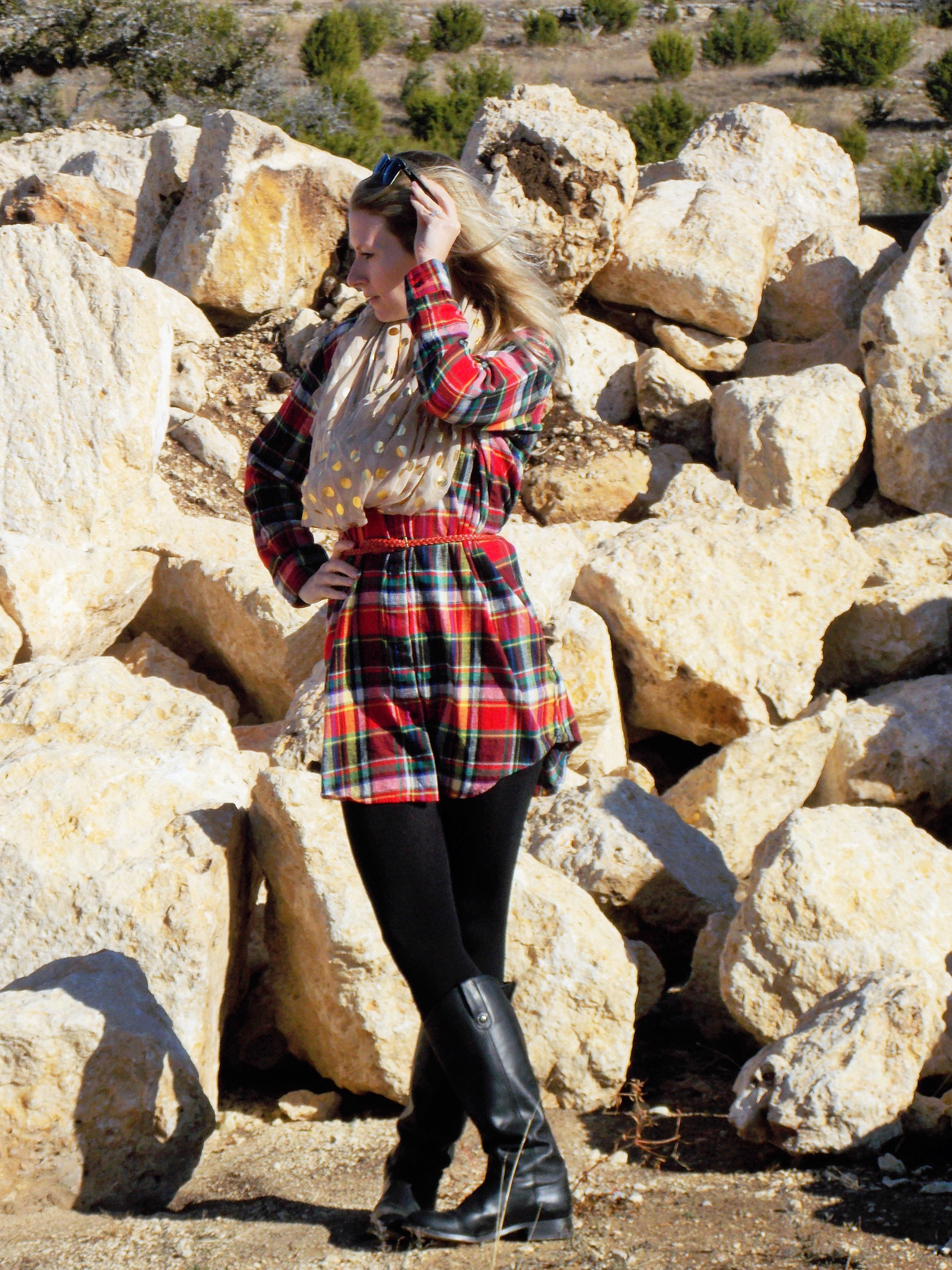 Hi Lovely Christmas Plaid