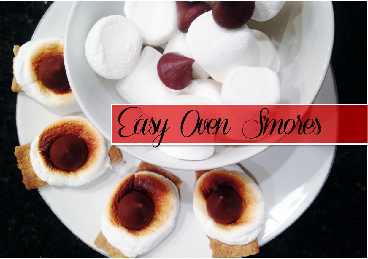 Oven s'mores by Hi Lovely - DIY party snacks, perfect for holiday parties or cookie exchanges!
