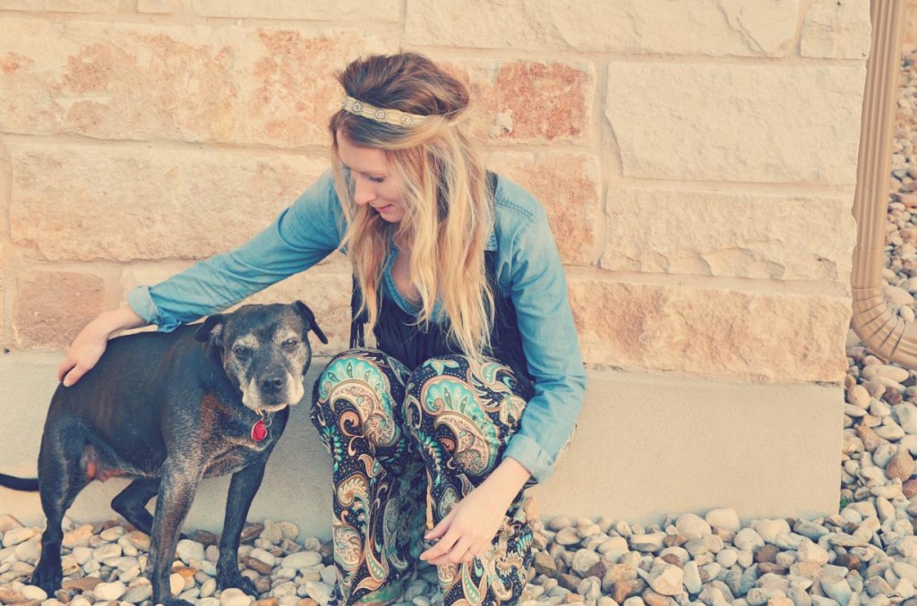 Hi Lovely fringe and chambray palazzo pants - styled