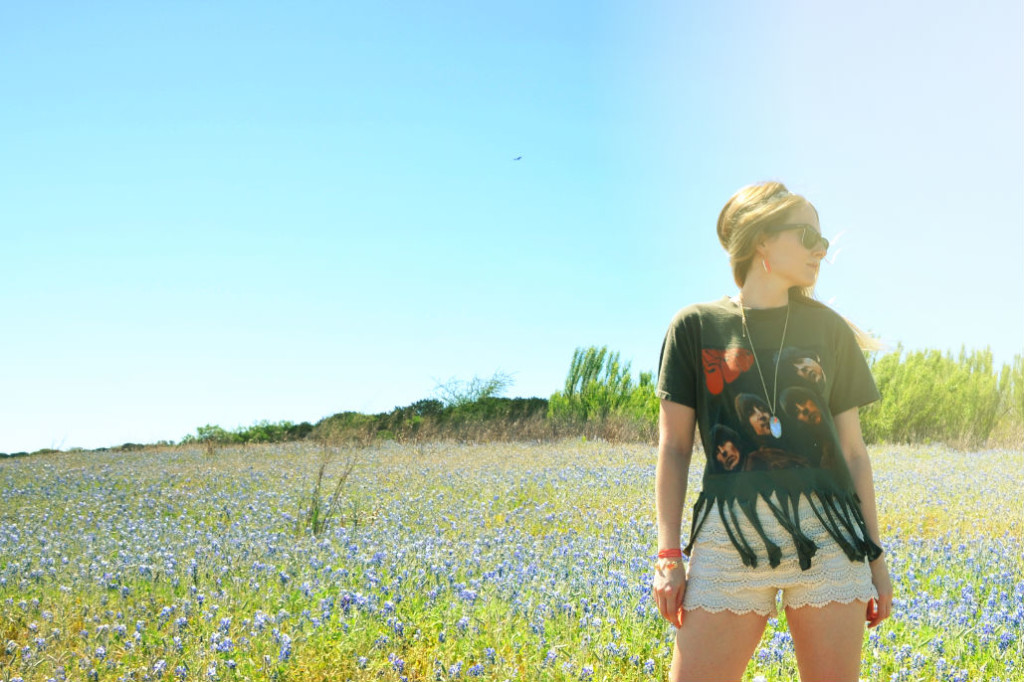 Festival style in the Texas bluebonnets - Hi Lovely! 