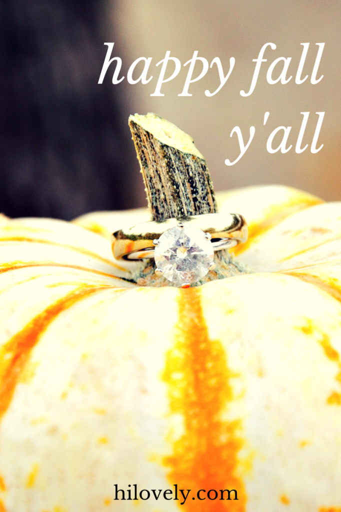 Happy Fall Y'all | Hi Lovely!