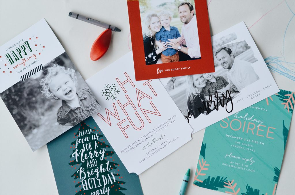 Basic Invite | Christmas Cards and Holiday Invitations | Hi Lovely