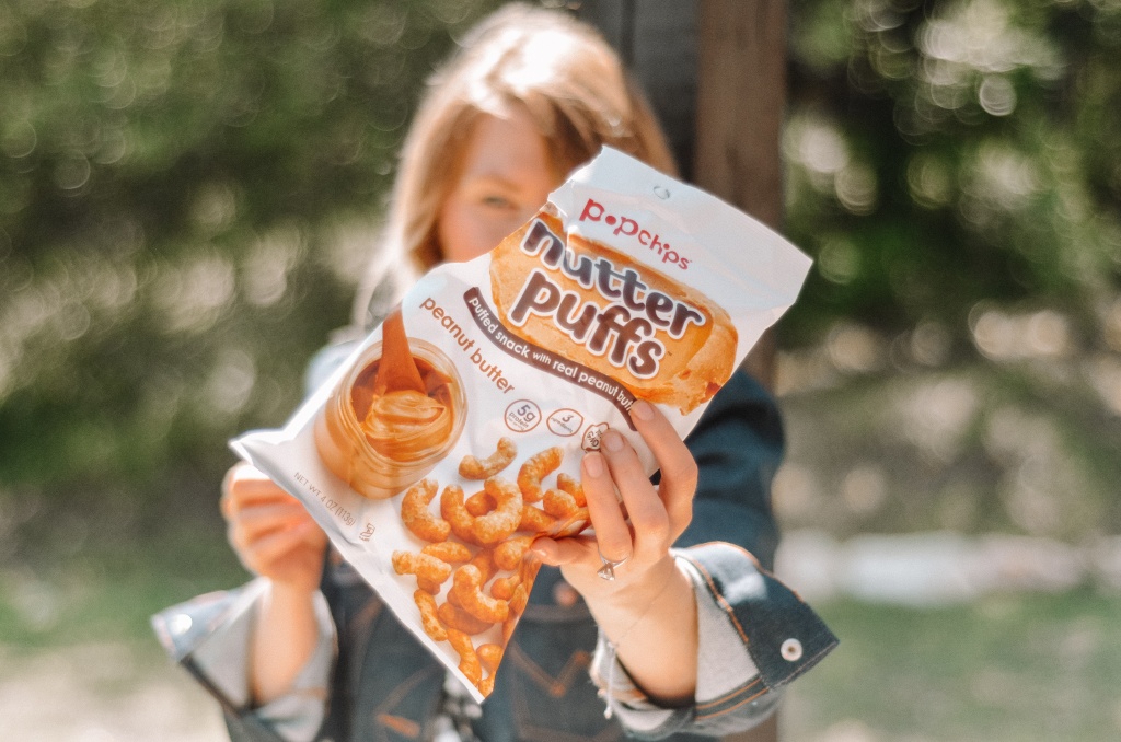 nutter puffs | popchips | peanut butter snack | Hi Lovely